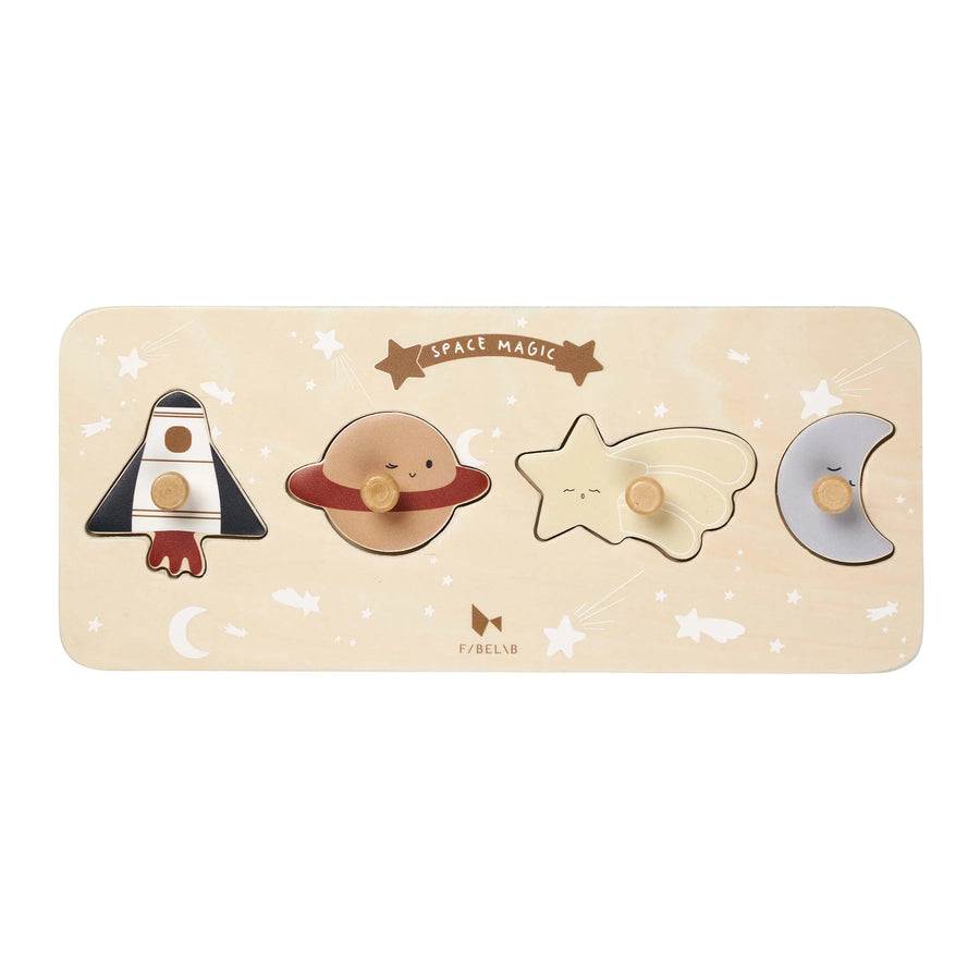 Grip Puzzle - Fabbies Land - Space Magic