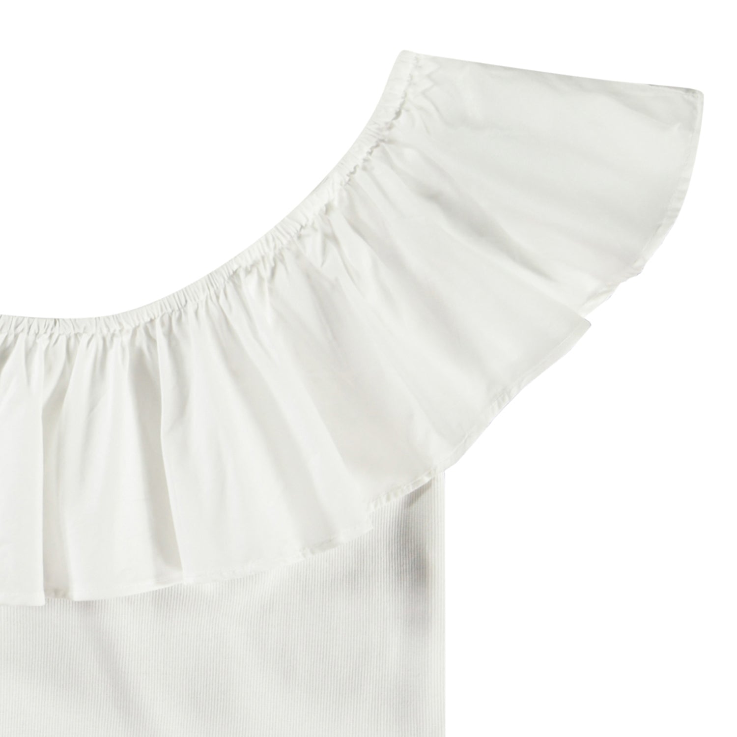 Rebecca Top No sleeves - Crisp white