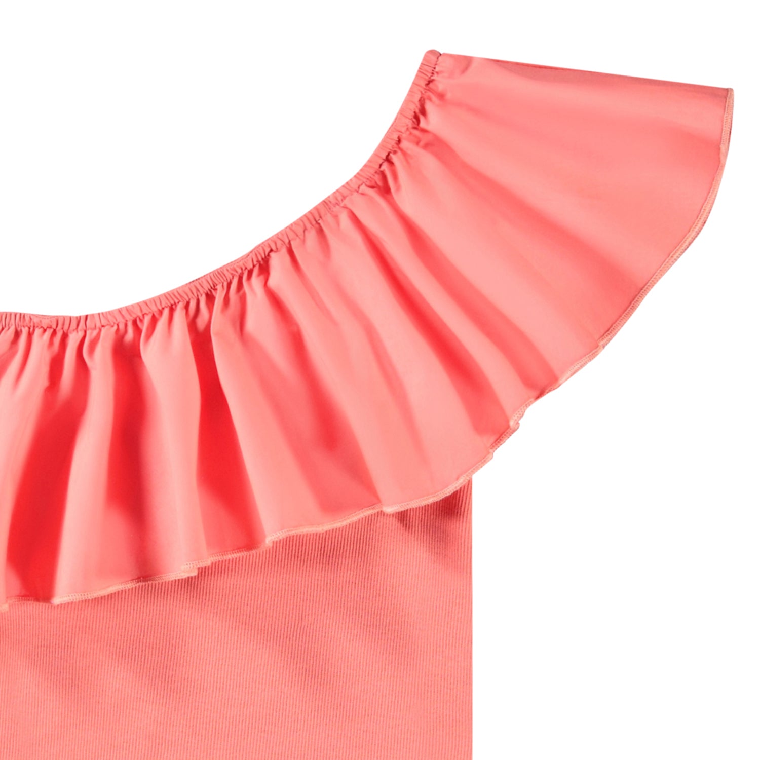 Rebecca Top No sleeves - Warm Coral