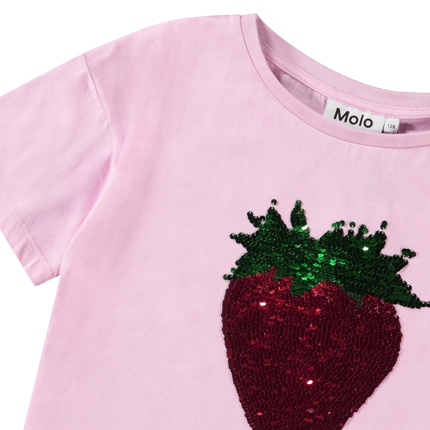 Roseanna T-Shirt - Glitter Strawberry