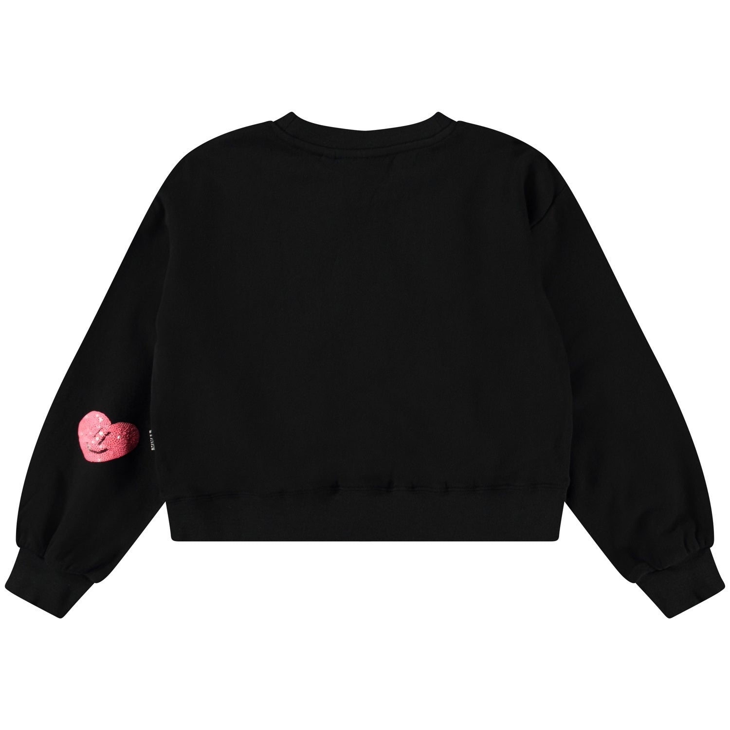 Miki Knit Sweatshirt Festive Hearts - long sleeved