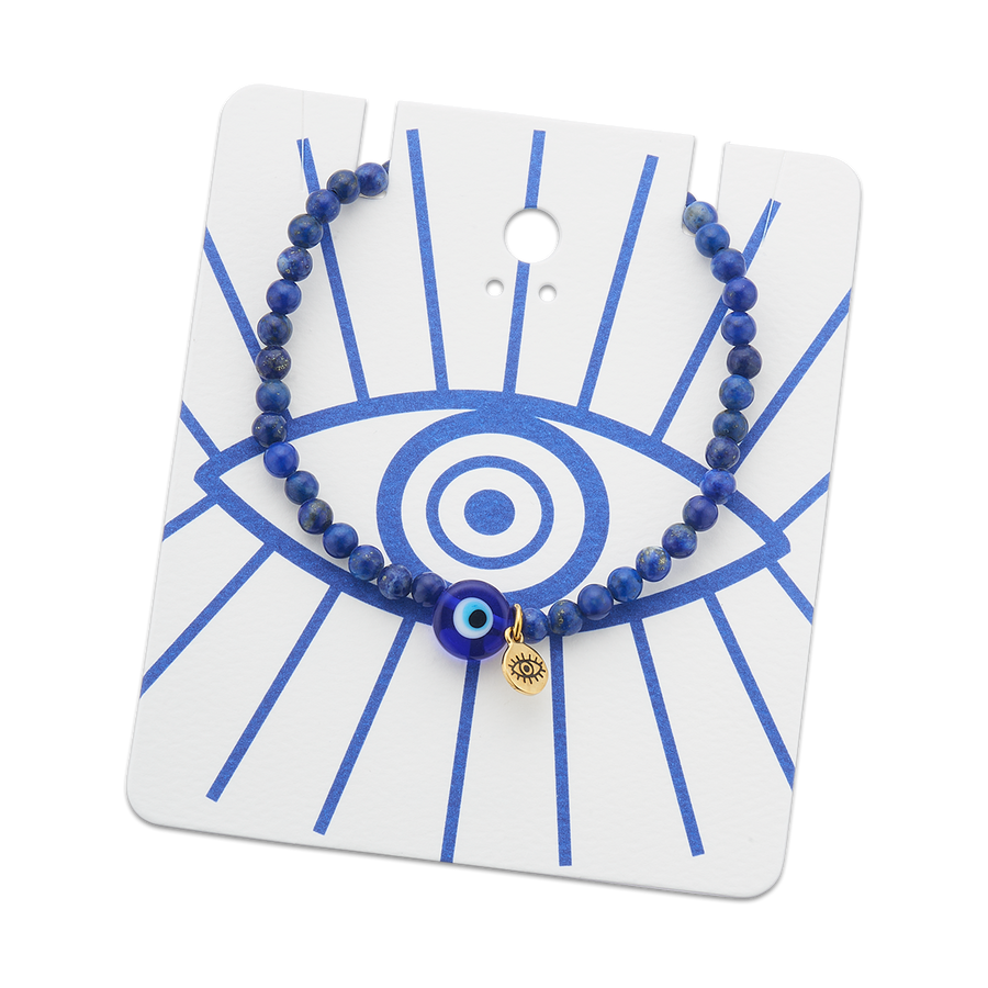 Mati evil eye lapis gemstone Bracelet
