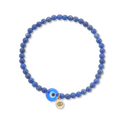Mati evil eye lapis gemstone Bracelet