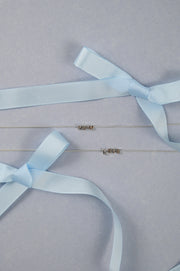 LOVE Tiny Love Letter Necklace - Sterling Silver