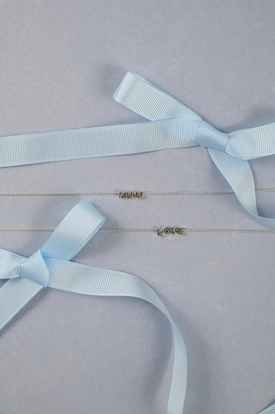 LOVE Tiny Love Letter Necklace - Sterling Silver