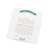Turquoise howlite 'calmness' healing gem Bracelet