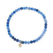 Blue aventurine 'support' healing gem Bracelet