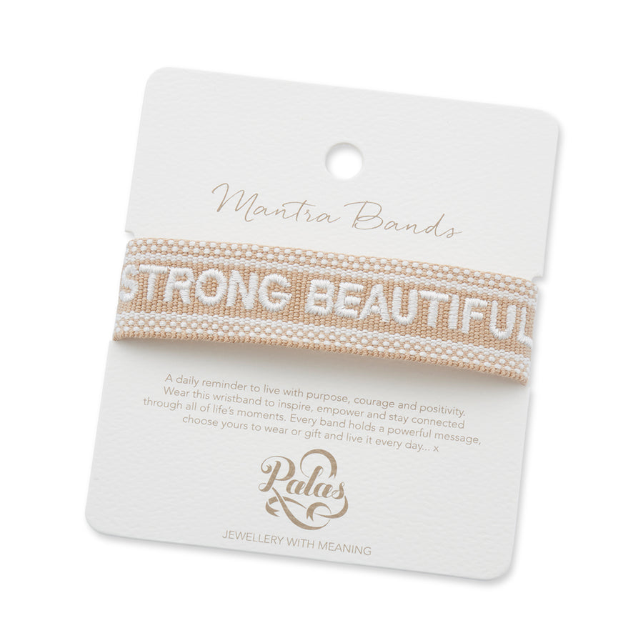 "STRONG BEAUTIFUL BRAVE" Mantra Band