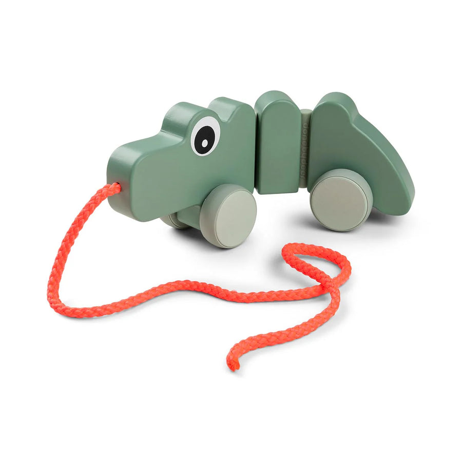 Pull Along Wiggle Toy - Croco
