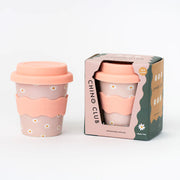 Pink Daisy Babychino Cup - 4oz