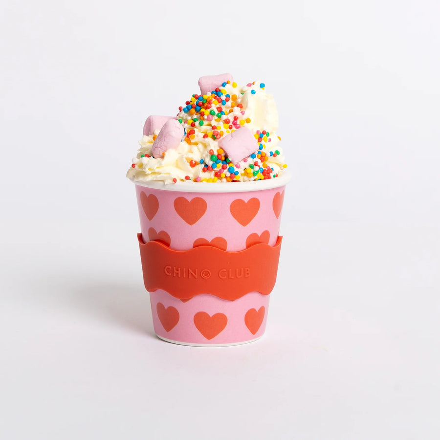 Hearts Babychino Cup - 4oz