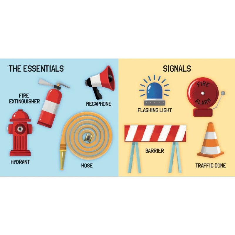 3D Puzzle & Book Set - Firefighters