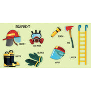 3D Puzzle & Book Set - Firefighters