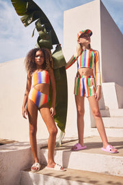 Nellie LS Rashie - Rainbow Light