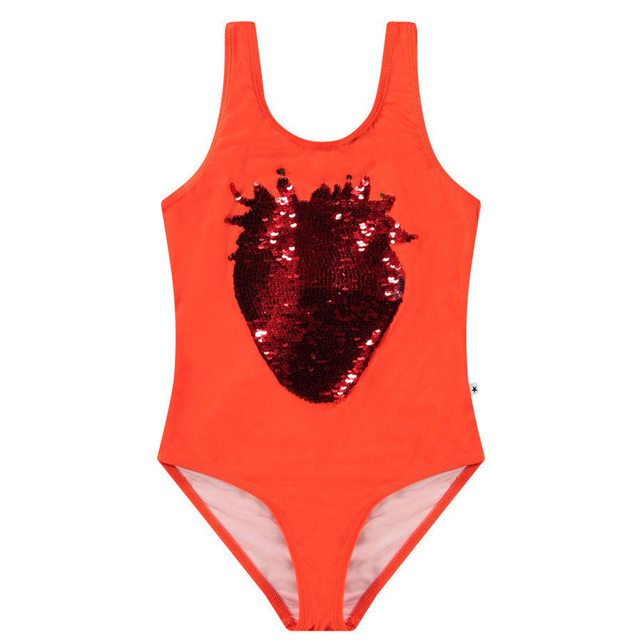 Nika Swimsuit - Glitter Strawberry