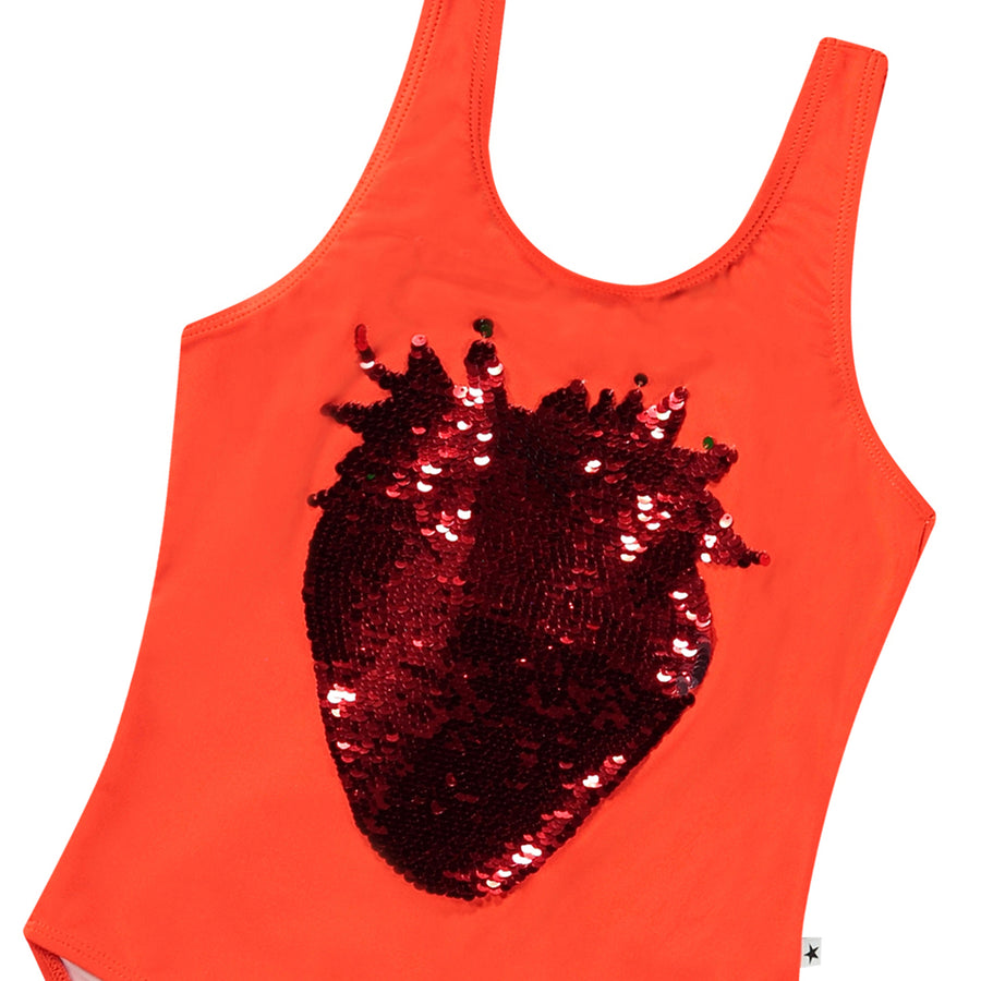 Nika Swimsuit - Glitter Strawberry