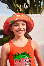 Nika Swimsuit - Glitter Strawberry