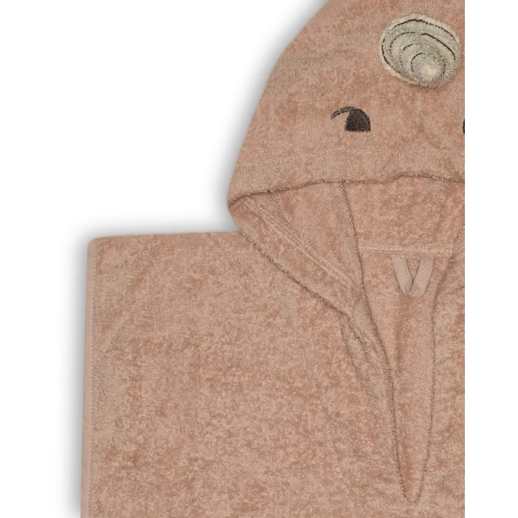 Adelin poncho Unicorn - rose