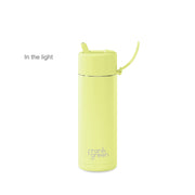 Frank Green StarGlow 595mL (20oz) Stainless Steel Ceramic Bottle with Flip Lid Straw