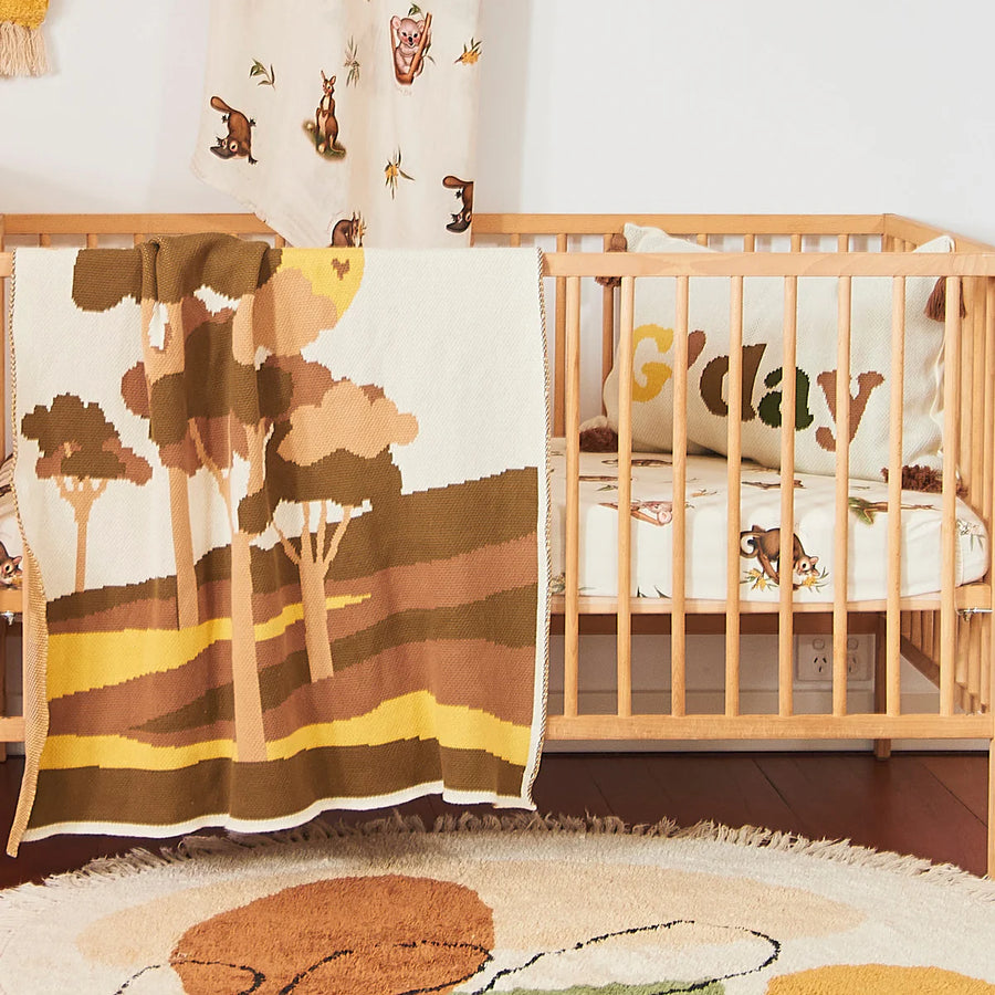 G'day Organic Cotton Blanket