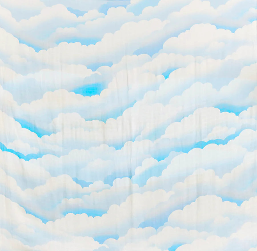 Head in the Clouds Bamboo / Organic Cotton Swaddle