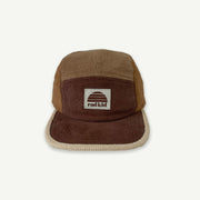 Rad Kid Spliced Cord 5 Panel Cap - Espresso