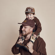 Rad Kid Spliced Cord 5 Panel Cap - Espresso