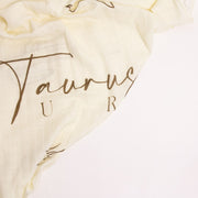 Zodiac Muslin Swaddle