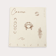 Zodiac Muslin Swaddle