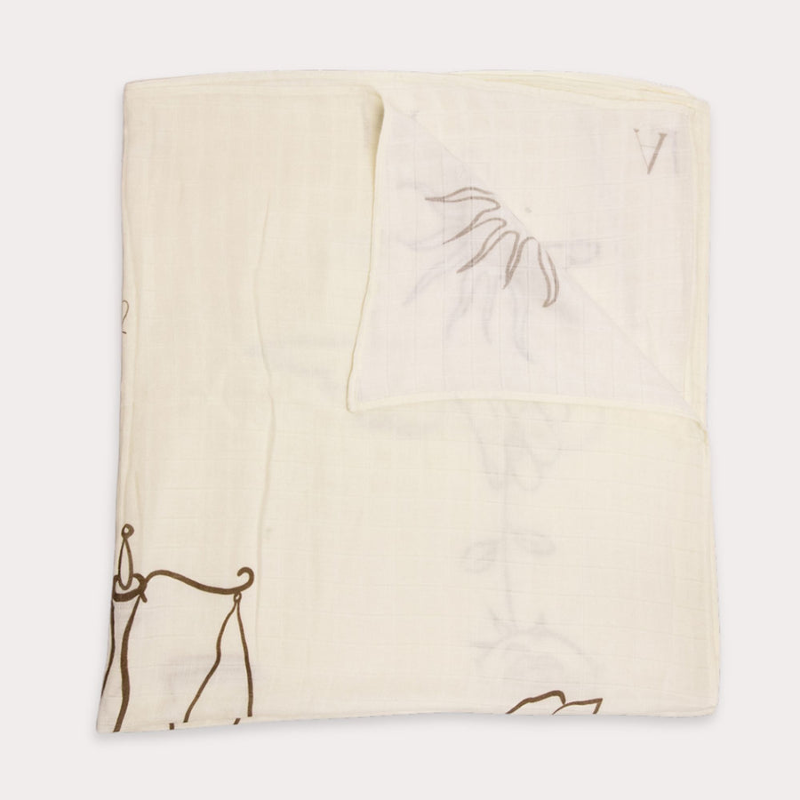 Zodiac Muslin Swaddle