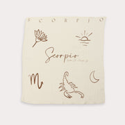 Zodiac Muslin Swaddle