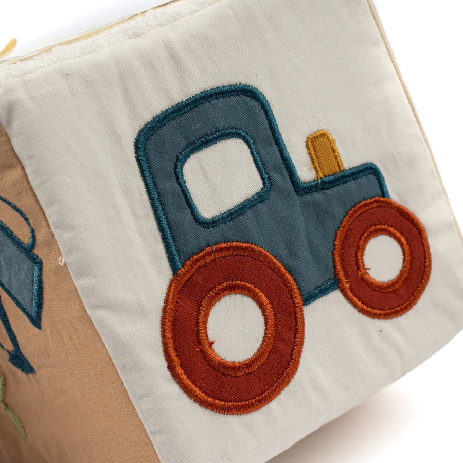 Fabric Cube - My Little Farm