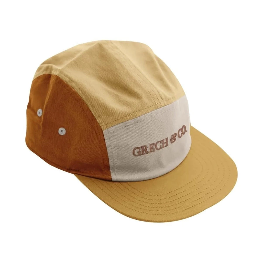 5 Panel Hat - Anti UV - Mellow-Yellow_Sienna