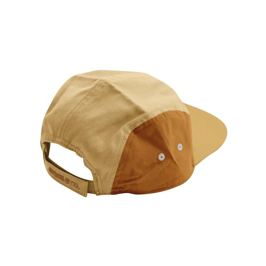 5 Panel Hat - Anti UV - Mellow-Yellow_Sienna