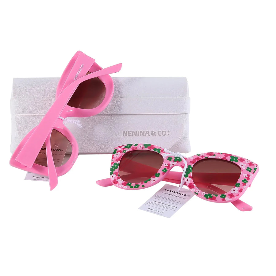 Flower Glam Sustainable Polarized Sunglasses