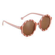 Vintage Hexagon Sustainable Polarized Sunglasses