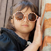 Vintage Hexagon Sustainable Polarized Sunglasses