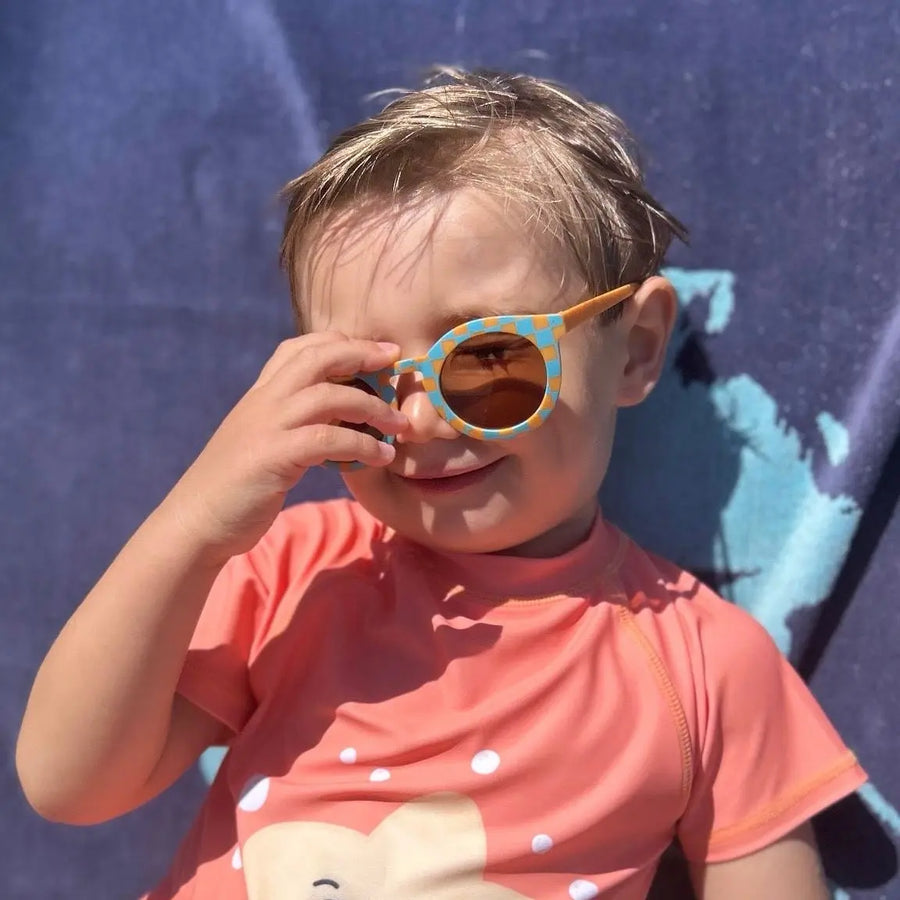 Vichy Cat Eyes Sustainable Polarized Sunglasses