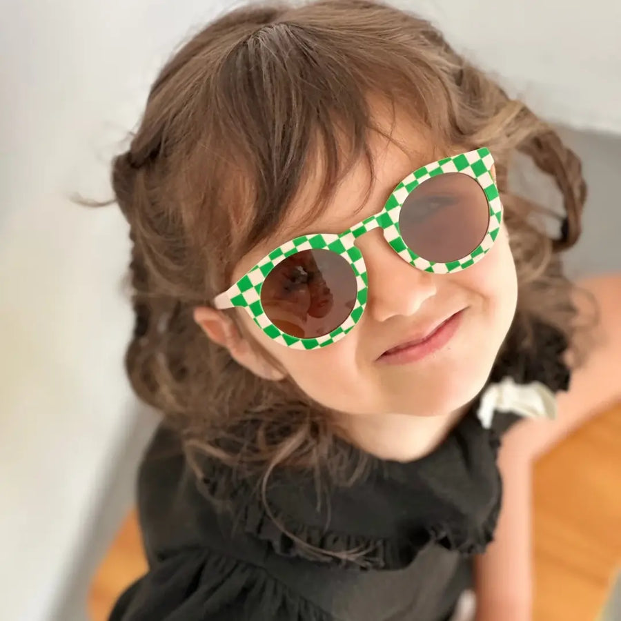 Vichy Cat Eyes Sustainable Polarized Sunglasses