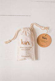 Wooden Baby Brush + Comb Set