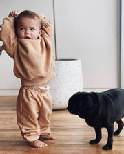 Woodie 3D Logo Tracksuit - Fawn