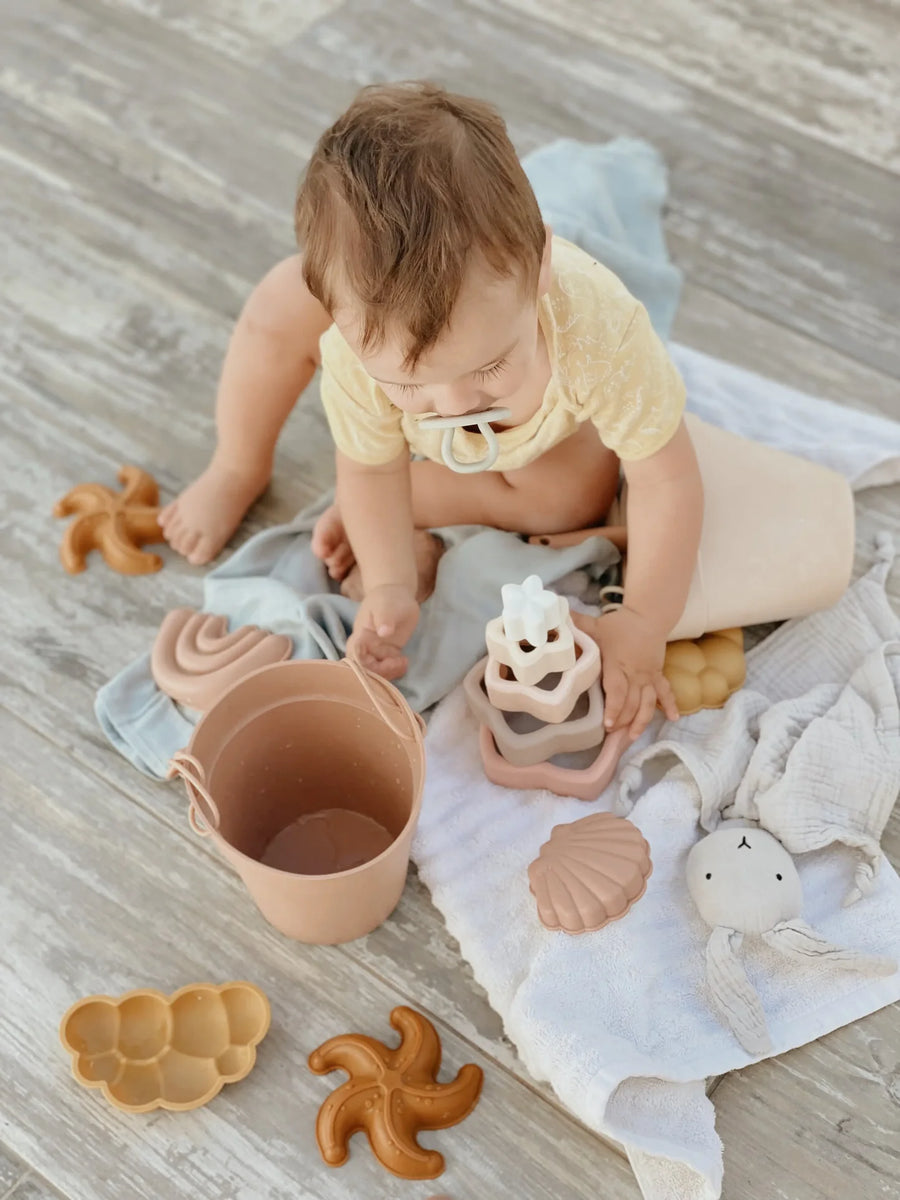 Organic Silicone Stacking Toy