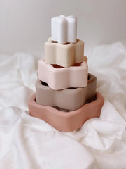 Organic Silicone Stacking Toy