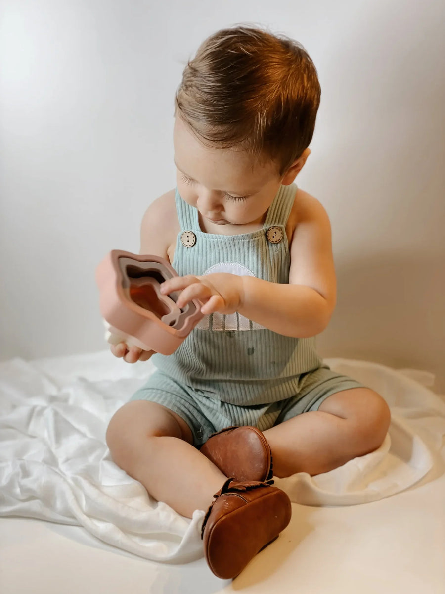 Organic Silicone Stacking Toy