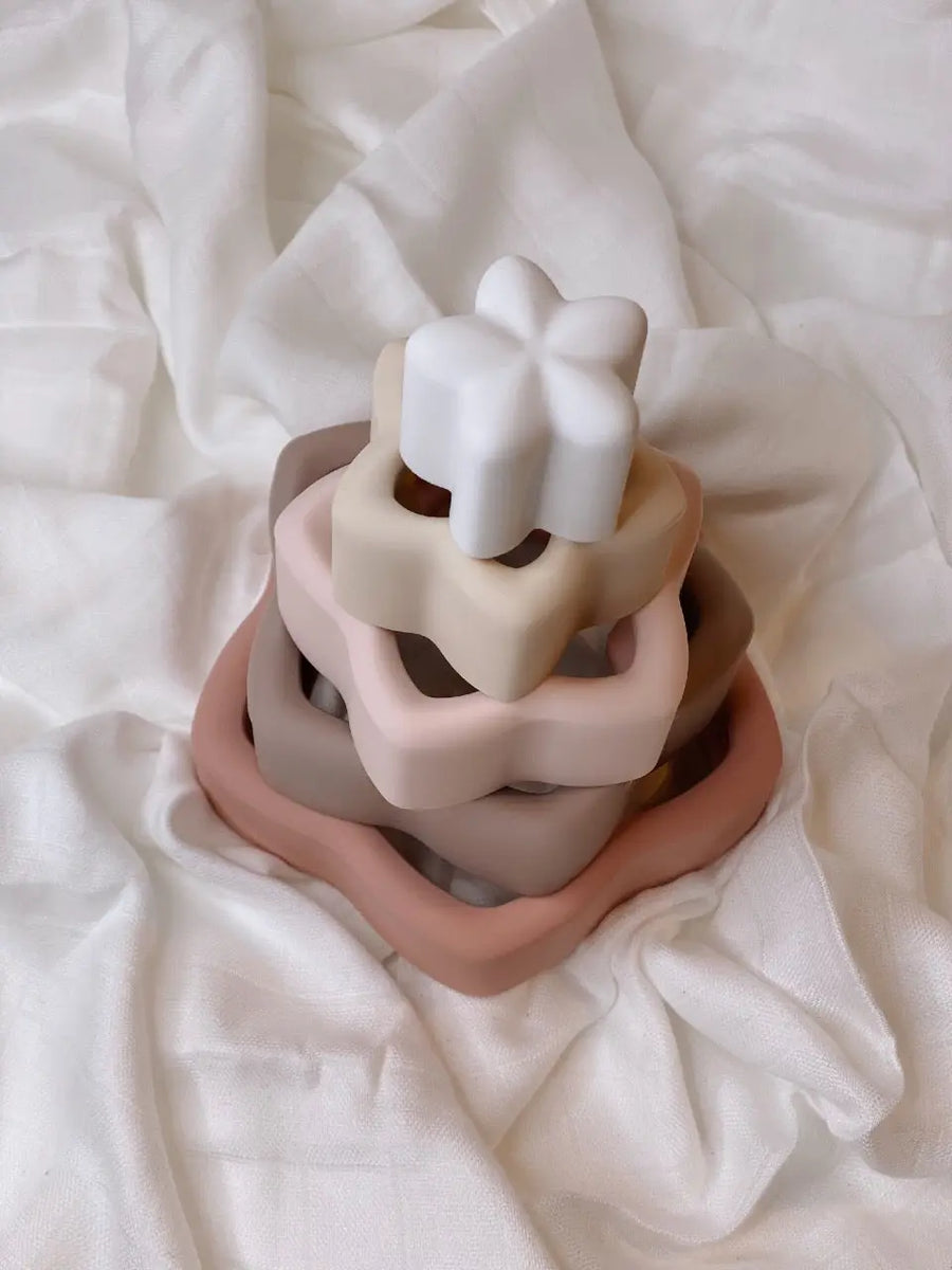 Organic Silicone Stacking Toy
