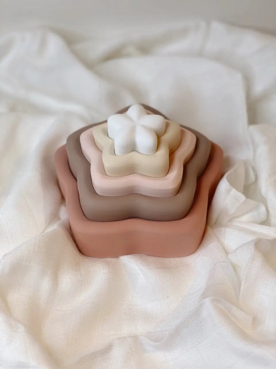 Organic Silicone Stacking Toy