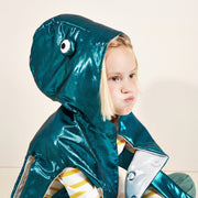 Metallic Blue Octopus Costume