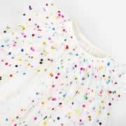 Dotty Collared Cape, Wand & Crown