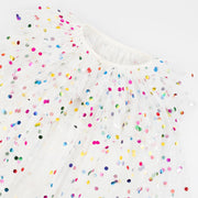 Dotty Collared Cape, Wand & Crown