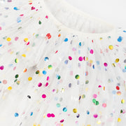 Dotty Collared Cape, Wand & Crown